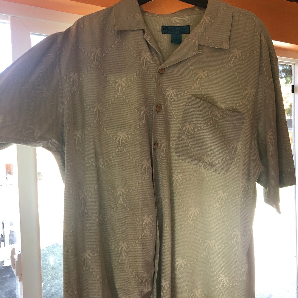 Paradise Blue Dad Shirt